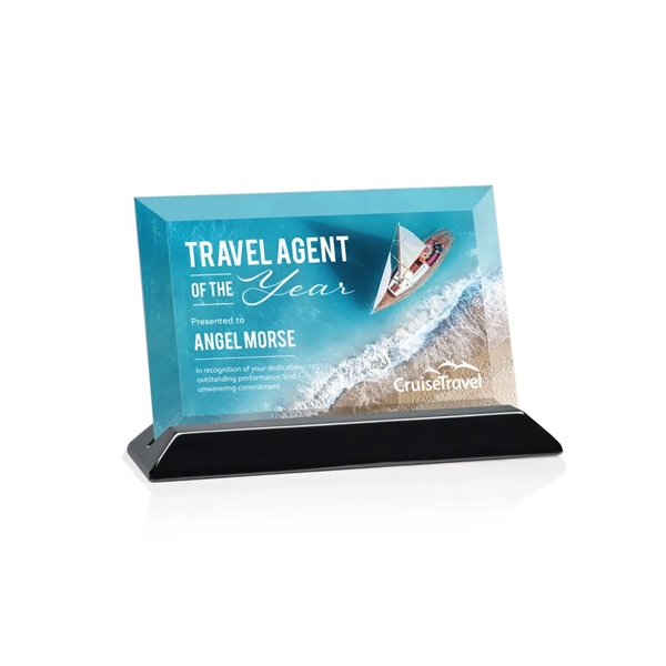 The prestigious Starfire Crystal Embassy VividPrint™ Award reflects timeless beauty with... from ASI 84592 St Regis Group / St Regis