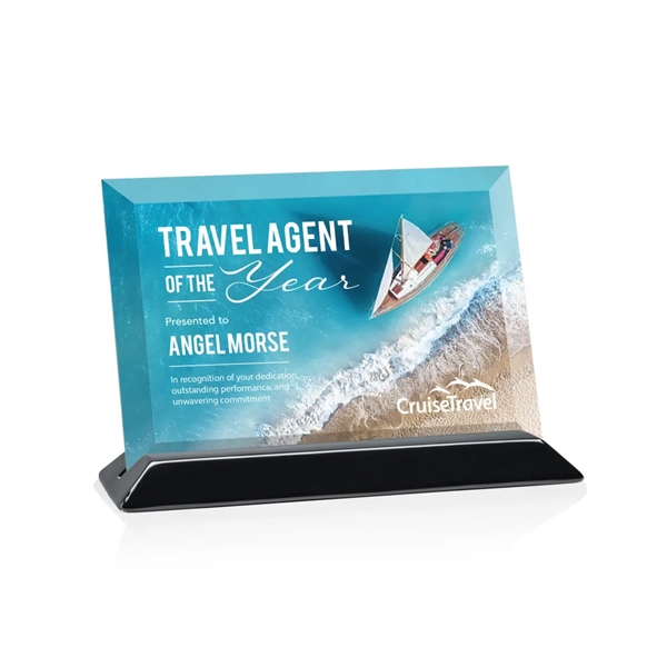 The prestigious Starfire Crystal Embassy VividPrint™ Award reflects timeless beauty with... from ASI 84592 St Regis Group / St Regis