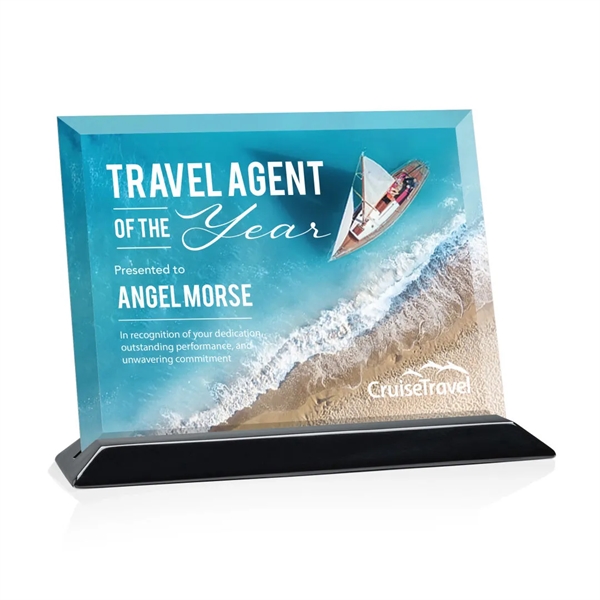 The prestigious Starfire Crystal Embassy VividPrint™ Award reflects timeless beauty with... from ASI 84592 St Regis Group / St Regis