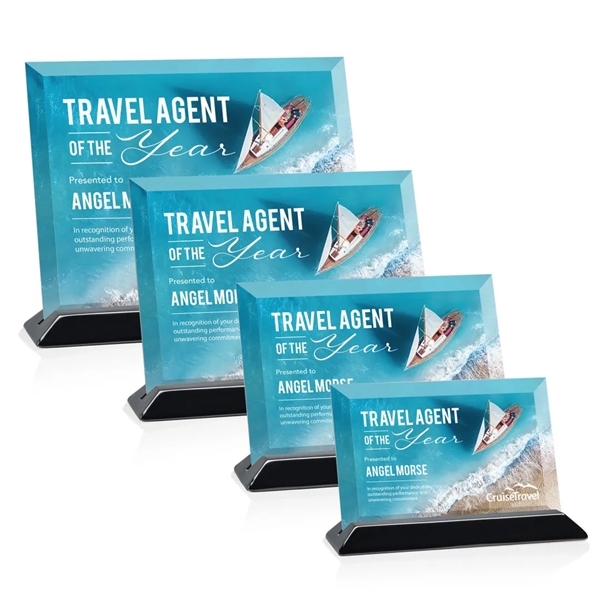 The prestigious Starfire Crystal Embassy VividPrint™ Award reflects timeless beauty with... from ASI 84592 St Regis Group / St Regis