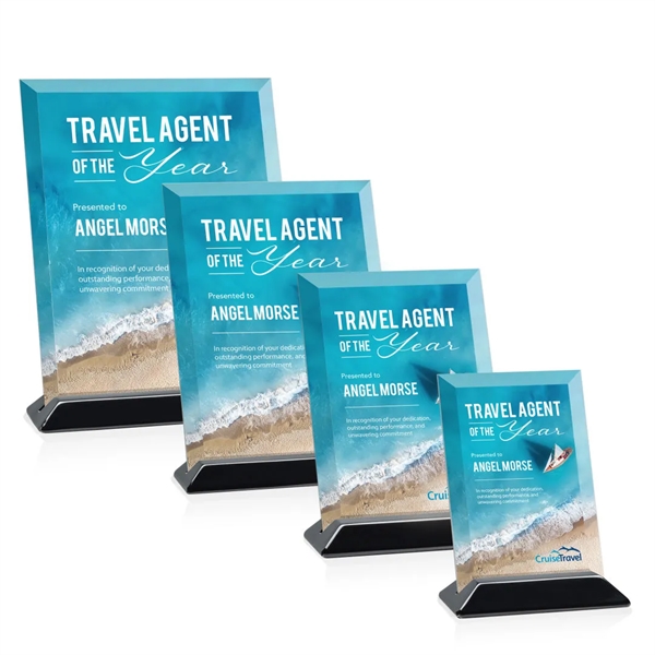 The prestigious Starfire Crystal Embassy VividPrint™ Award reflects timeless beauty with... from ASI 84592 St Regis Group / St Regis