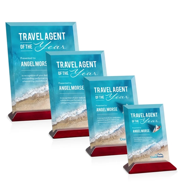 The prestigious Starfire Crystal Embassy VividPrint™ Award reflects timeless beauty with... from ASI 84592 St Regis Group / St Regis