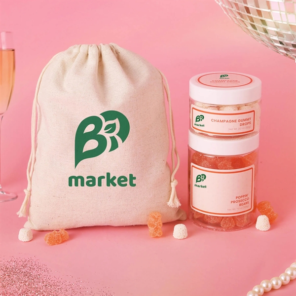 One 7 oz jar of Poppin' Prosecco Bears and one 3... from ASI 61966 HPG / SugarSpot