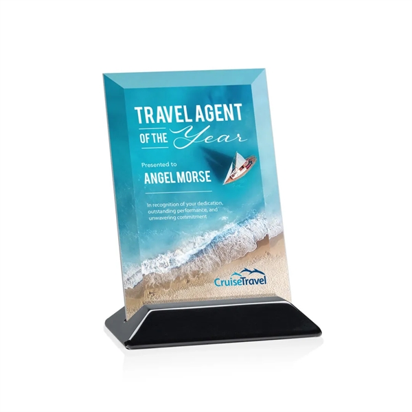 The prestigious Starfire Crystal Embassy VividPrint™ Award reflects timeless beauty with... from ASI 84592 St Regis Group / St Regis