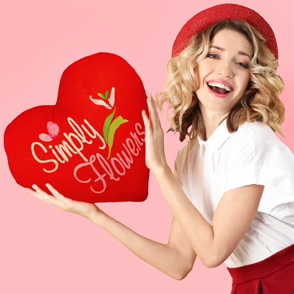 Heart Shaped Pillow - Nothing shows how much you care like... from ASI 67557 LimeLight Ent / Limelight USA