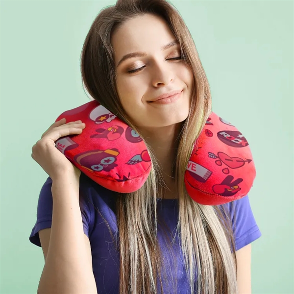 Neck Travel Pillow - The Best Way to Promote a Brand... from ASI 67557 LimeLight Ent / Limelight USA