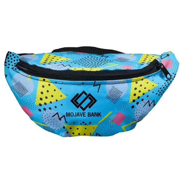 Revive 80s charm with our USA-made Full-Color Fanny Packs! Durable, vibrant,... from ASI 67557 LimeLight Ent