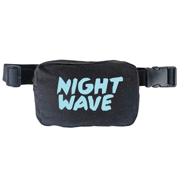 Black Canvas CrossBody Pack, 5"H x 8"W x 2.5" Full Side... from ASI 67557 LimeLight Ent / Limelight USA