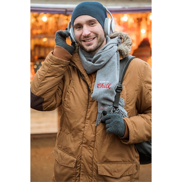 Single layer knit jacquard scarf.... from ASI 30250 AZX Sport USA