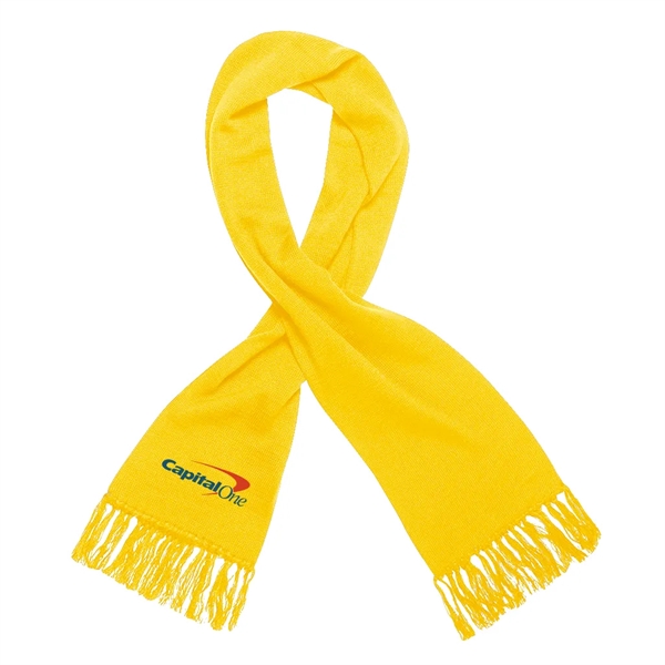 Single layer knit jacquard scarf.... from ASI 30250 AZX Sport USA