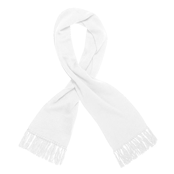 Single layer knit jacquard scarf.... from ASI 30250 AZX Sport USA