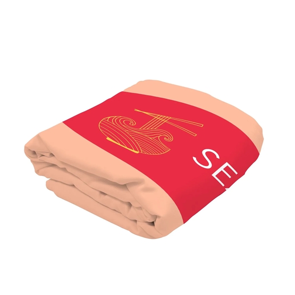 16' standard table throw made of polyester with 4 sides, draped... from ASI 87188 Showdown Displays