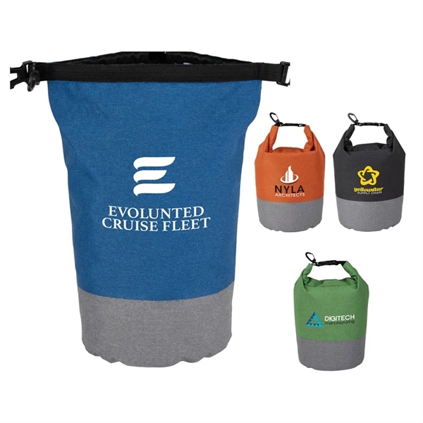7" x 13" x 7" Brighton 5-liter waterproof dry bag with... from ASI 67866 Logomark/Valumark