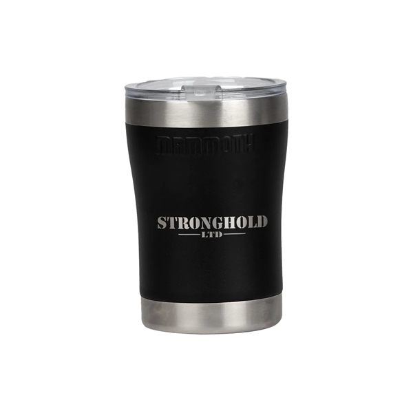 Compact 12 ounce double-walled vacuum insulation tumbler from Mammoth. Keeps your... from ASI 46170 Compass Industries Inc