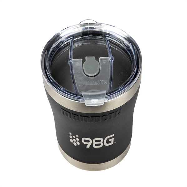 Compact 12 ounce double-walled vacuum insulation tumbler from Mammoth. Keeps your... from ASI 46170 Compass Industries Inc