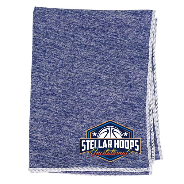 32" x 12" Heather Quick Dry Towel... from ASI 30208 A P Specialties / AP Specialties
