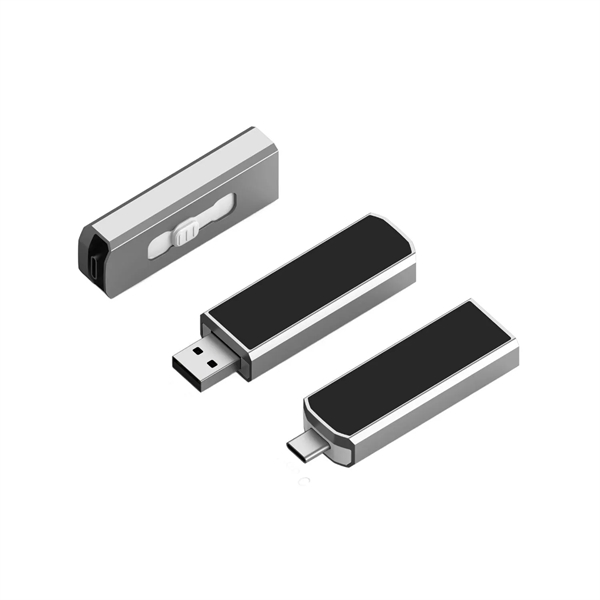 Type-C LED light up OTG USB flash drive plus laser engraving... from ASI 37218 Athena Promo (tm)