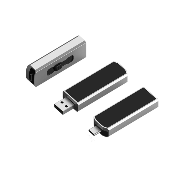 Type-C LED light up OTG USB flash drive plus laser engraving... from ASI 37218 Athena Promo (tm)