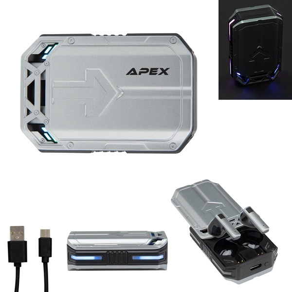 Gaming earbuds with high-definition Bluetooth wireless technology.... from ASI 61125 Hit Promotional Products / Hit®