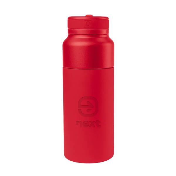35 oz. insulated stainless steel bottle with lid, sip spout and... from ASI 61125 Hit Promotional Products / Hit®