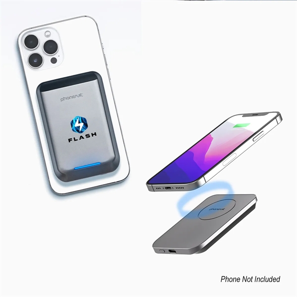 5,000mAh PhoneSuit® Elite Mag MagSafe® Wireless Portable ...... from ASI 61125 Hit Promotional Products / Hit®