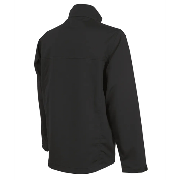 Men's Axis soft shell polyester and spandex zippered jacket.... from ASI 44620 Charles River Apparel
