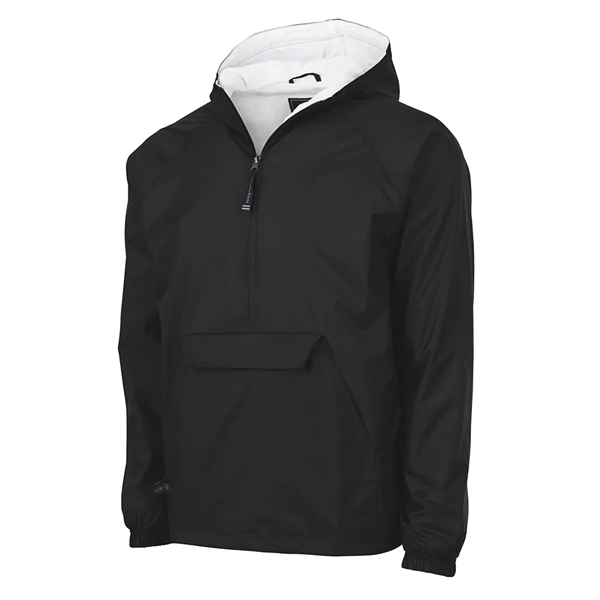 Youth classic nylon and cotton wind and water resistant pullover hooded... from ASI 44620 Charles River Apparel