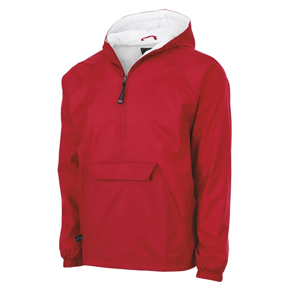 Youth classic nylon and cotton wind and water resistant pullover hooded... from ASI 44620 Charles River Apparel
