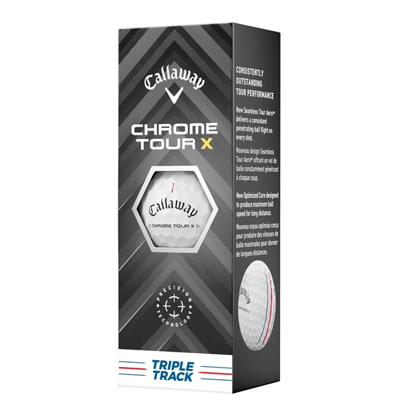 Callaway Chrome Tour X with Triple Track golf balls; each box... from ASI 38120 Ball Pro / Diversified Quality Kitchenware