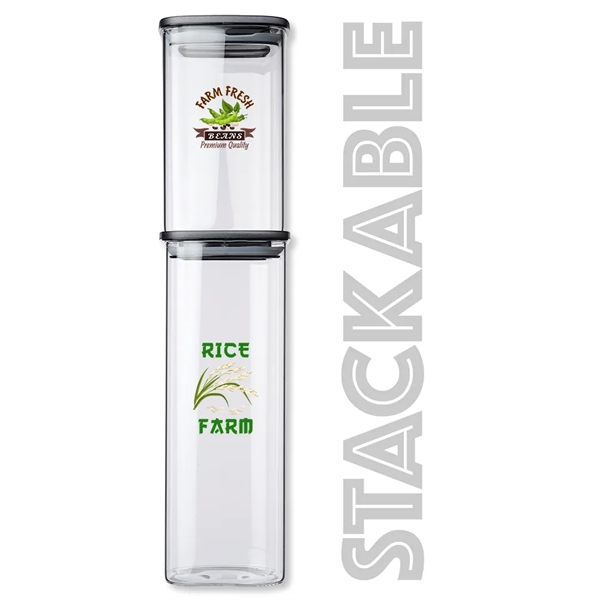 71 oz. borosilicate glass storage container with plastic silicone seal lid.... from ASI 39552 BEL Promo