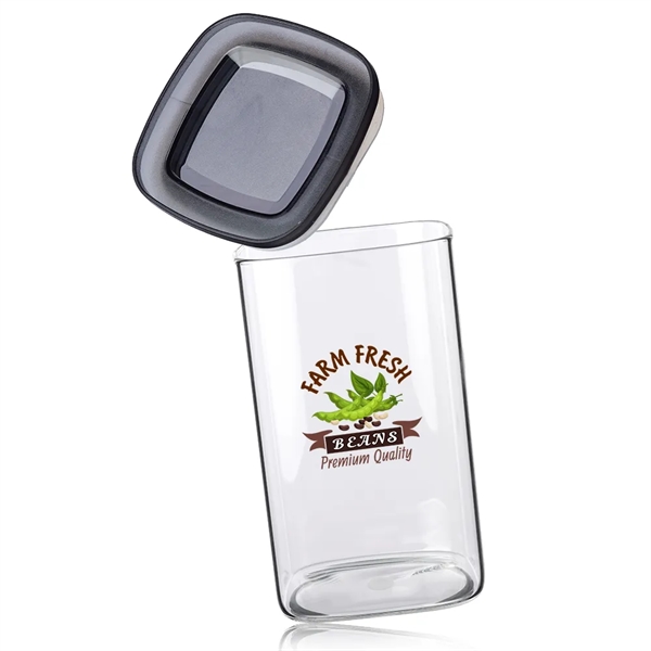 71 oz. borosilicate glass storage container with plastic silicone seal lid.... from ASI 39552 BEL Promo