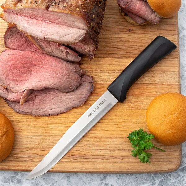 The blade size of this Slicer Knife is 7" & overall... from ASI 35560 American Made Cutlery / American Made Cutlery