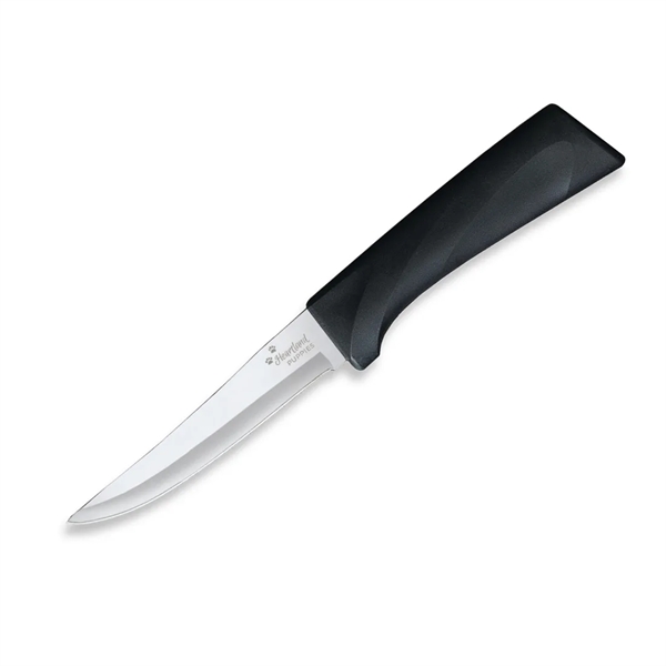 The blade size of this Super Parer Knife is 4 3/8"... from ASI 35560 American Made Cutlery / American Made Cutlery