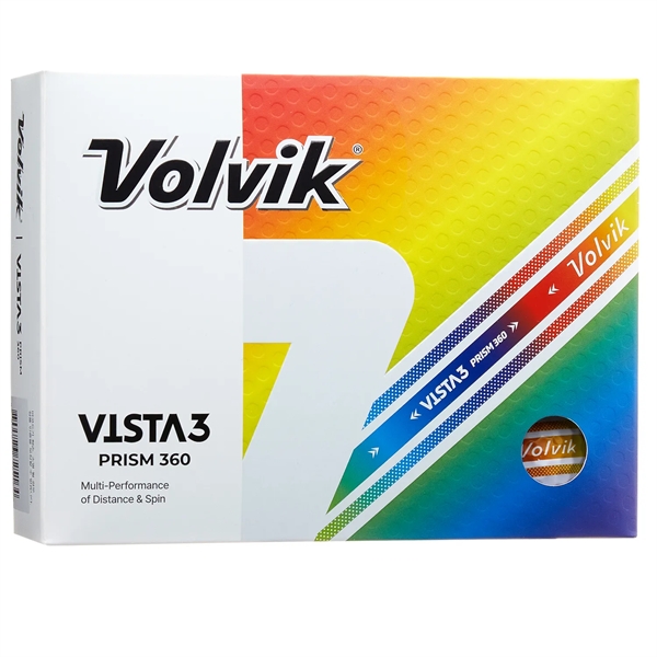 Volvik Vista 360 golf balls; Box contains 12 white balls and... from ASI 38120 Ball Pro / Diversified Quality Kitchenware