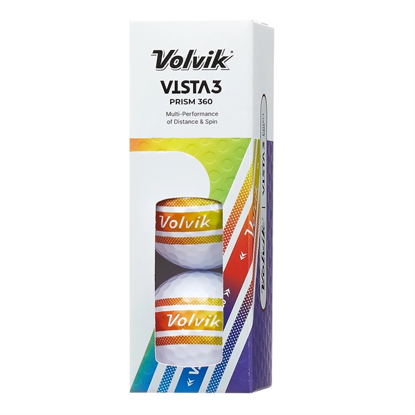 Volvik Vista 360 golf balls; Box contains 12 white balls and... from ASI 38120 Ball Pro / Diversified Quality Kitchenware