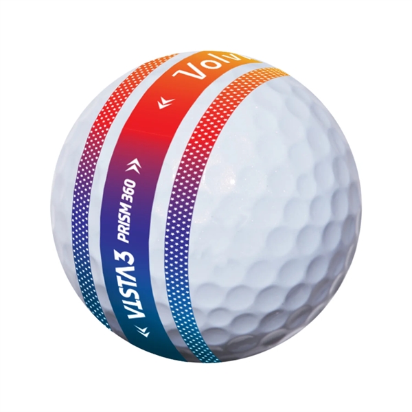 Volvik Vista 360 golf balls; Box contains 12 white balls and... from ASI 38120 Ball Pro / Diversified Quality Kitchenware
