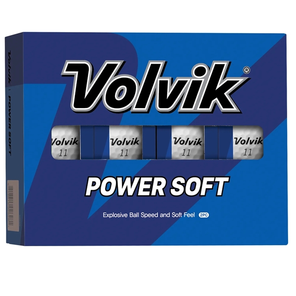Volvik Power Soft golf balls; Box contains 12 white balls and... from ASI 38120 Ball Pro / Diversified Quality Kitchenware