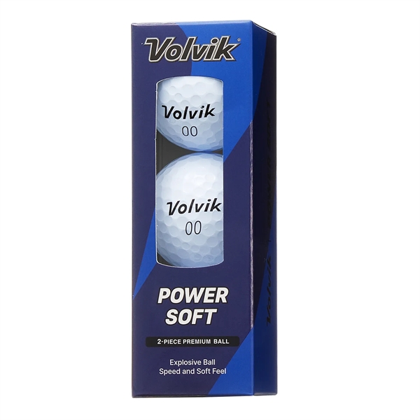 Volvik Power Soft golf balls; Box contains 12 white balls and... from ASI 38120 Ball Pro / Diversified Quality Kitchenware