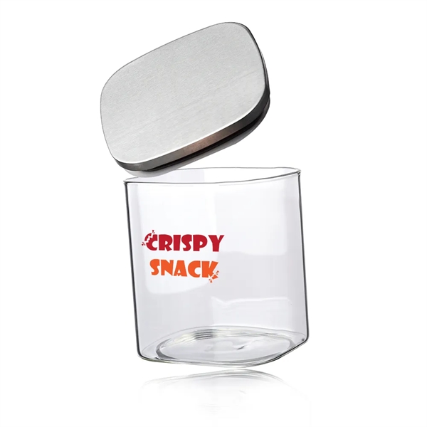 30 oz. square glass storage jar.... from ASI 39552 BEL Promo