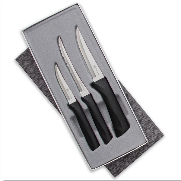 Set of Heavy Duty Paring, Tomato Slicer, Super Parer.... from ASI 35560 American Made Cutlery / American Made Cutlery