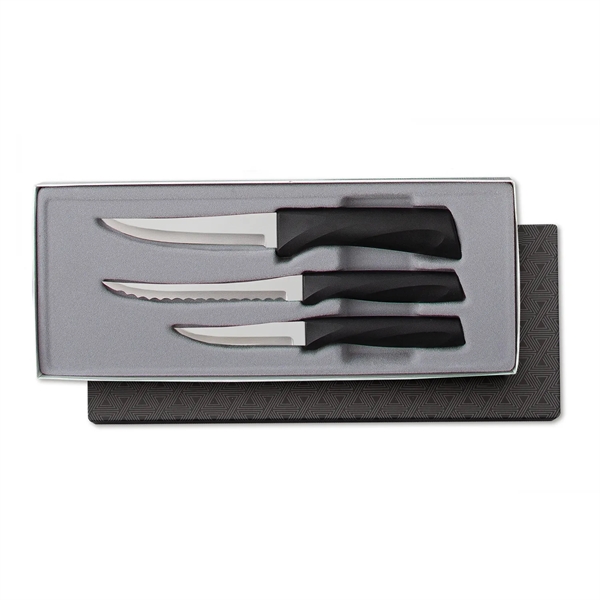 Set of Heavy Duty Paring, Tomato Slicer, Super Parer.... from ASI 35560 American Made Cutlery / American Made Cutlery