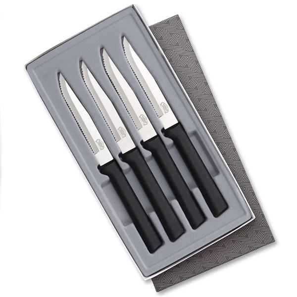Gift set, four serrated steak knives.... from ASI 35560 American Made Cutlery / American Made Cutlery