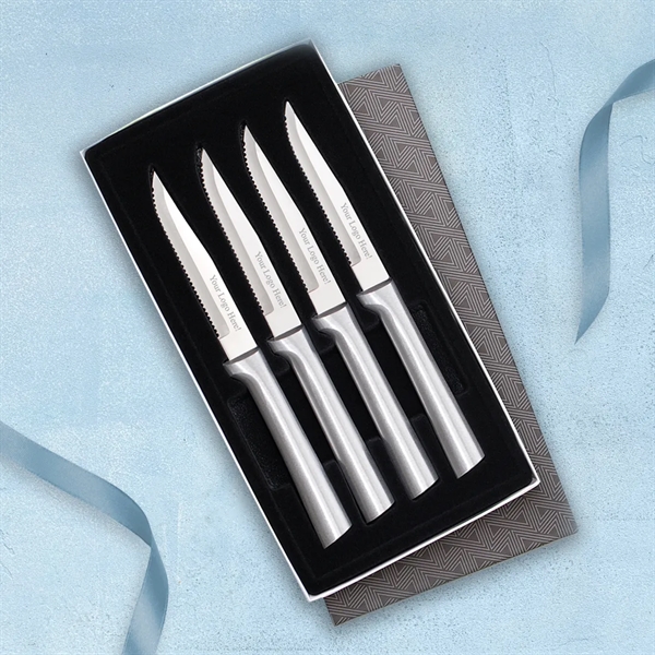 Gift set, four serrated steak knives.... from ASI 35560 American Made Cutlery / American Made Cutlery