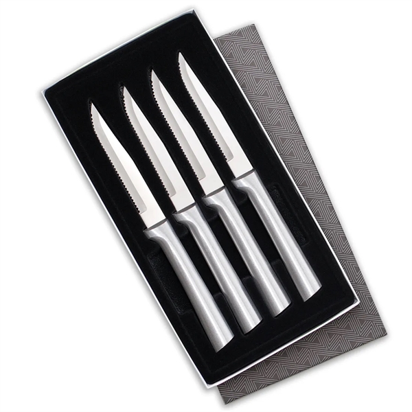 Gift set, four serrated steak knives.... from ASI 35560 American Made Cutlery / American Made Cutlery