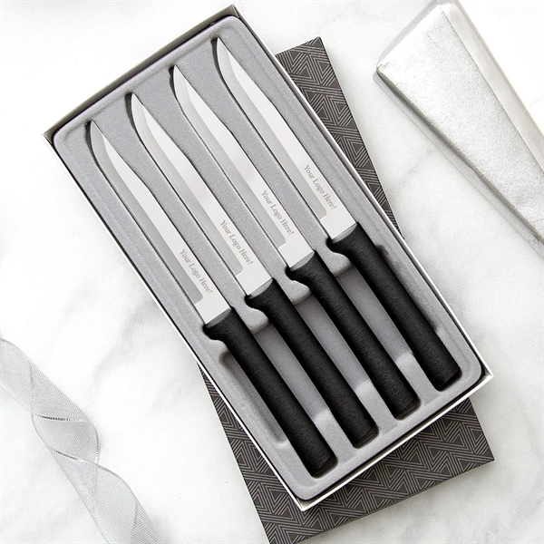 Four Utility/Steak Knives Gift Set.... from ASI 35560 American Made Cutlery