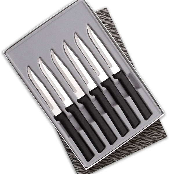 Six serrated steak knives gift set.... from ASI 35560 American Made Cutlery / American Made Cutlery