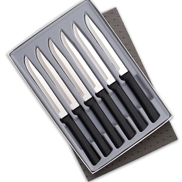 Set of six utility/steak knives gift set.... from ASI 35560 American Made Cutlery / American Made Cutlery