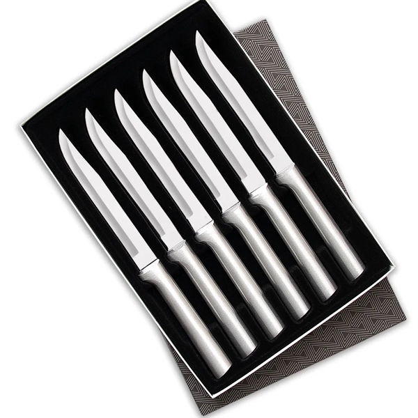 Set of six utility/steak knives gift set.... from ASI 35560 American Made Cutlery / American Made Cutlery