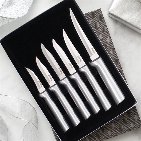 Professional quality Paring Knife set with laser engraved imprint on the... from ASI 35560 American Made Cutlery / American Made Cutlery