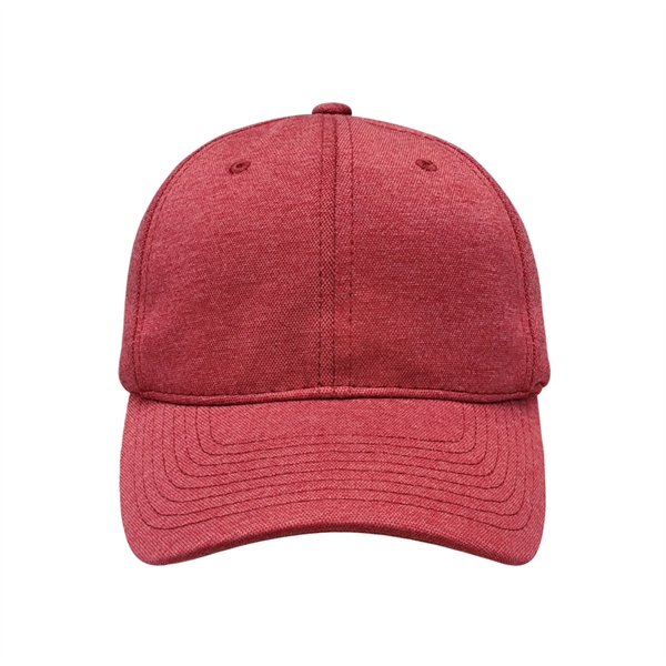 6 Panel Soft Structured Mid Crown Polo Knit Fabric with Moisture... from ASI 43456 CF Headwear